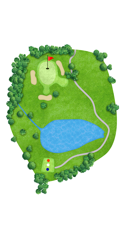 OUT HOLE 3 コースマップ
